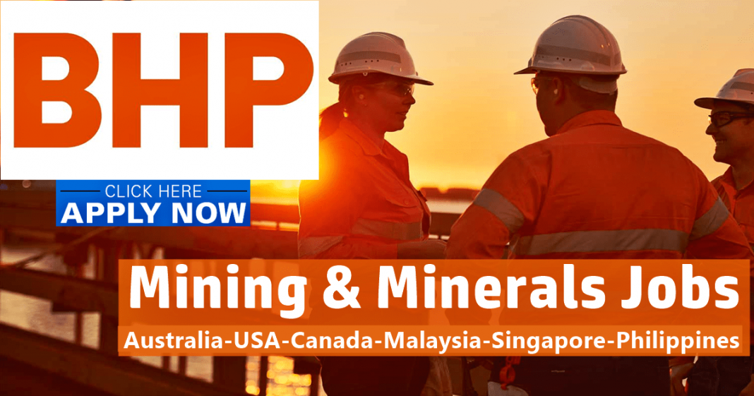 BHP Careers 2023 Jobs Worldwide Openings - GCCRecruitments