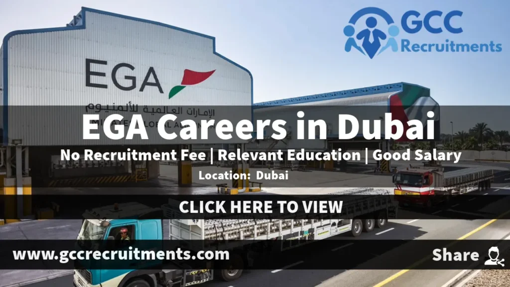 EGA Careers 2024: New Emirates Global Aluminium Jobs UAE