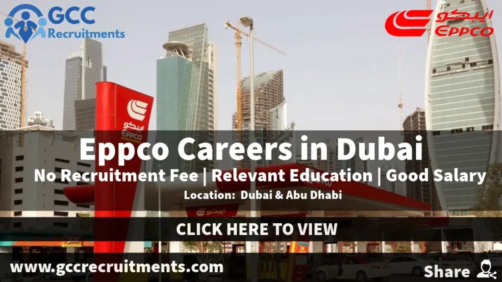 Eppco Careers in Dubai & Abu Dhabi 2024: Multiple Openings