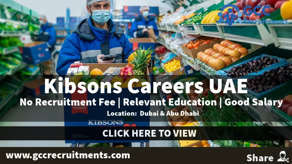 Kibsons Careers 2024: Latest Job Openings in UAE