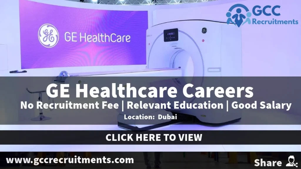 GE Healthcare Careers in Dubai: New Job Openings