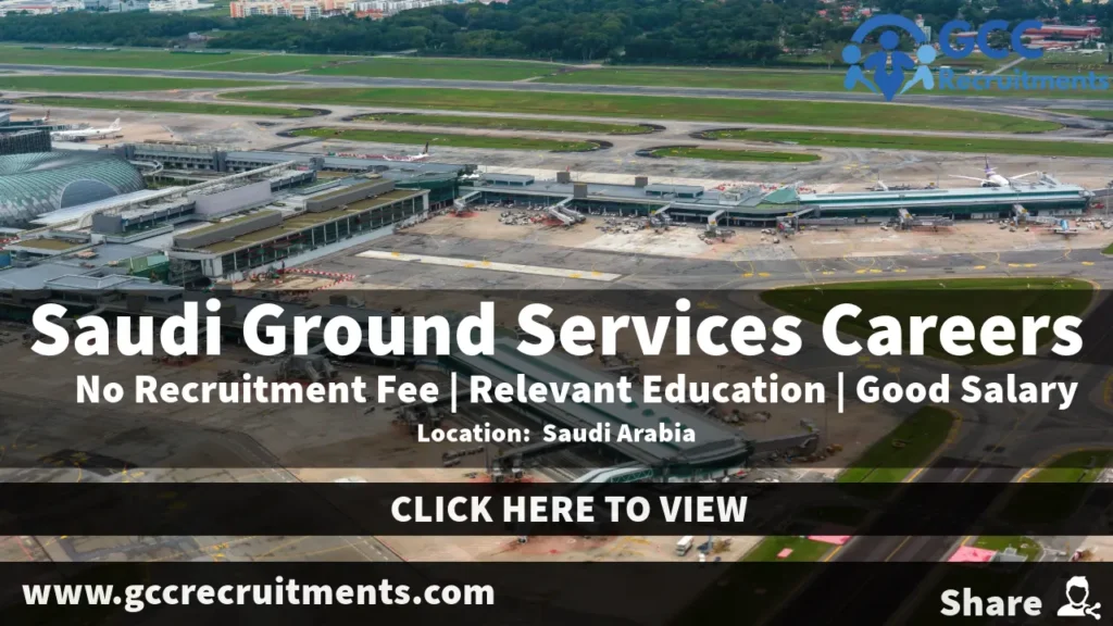 Saudi Ground Services Careers 2024: New Airport Jobs