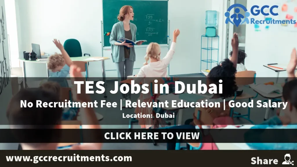 TES Jobs in Dubai UAE: New Job Opportunities 2024