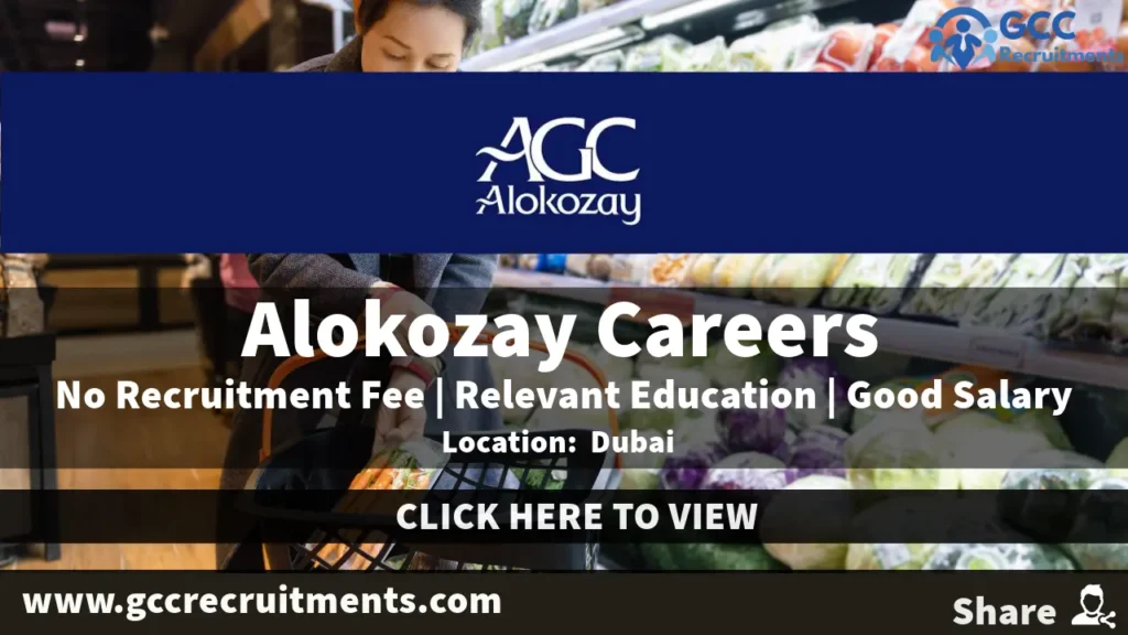 Alokozay Careers in Dubai: Jobs in FMCG Companies at UAE