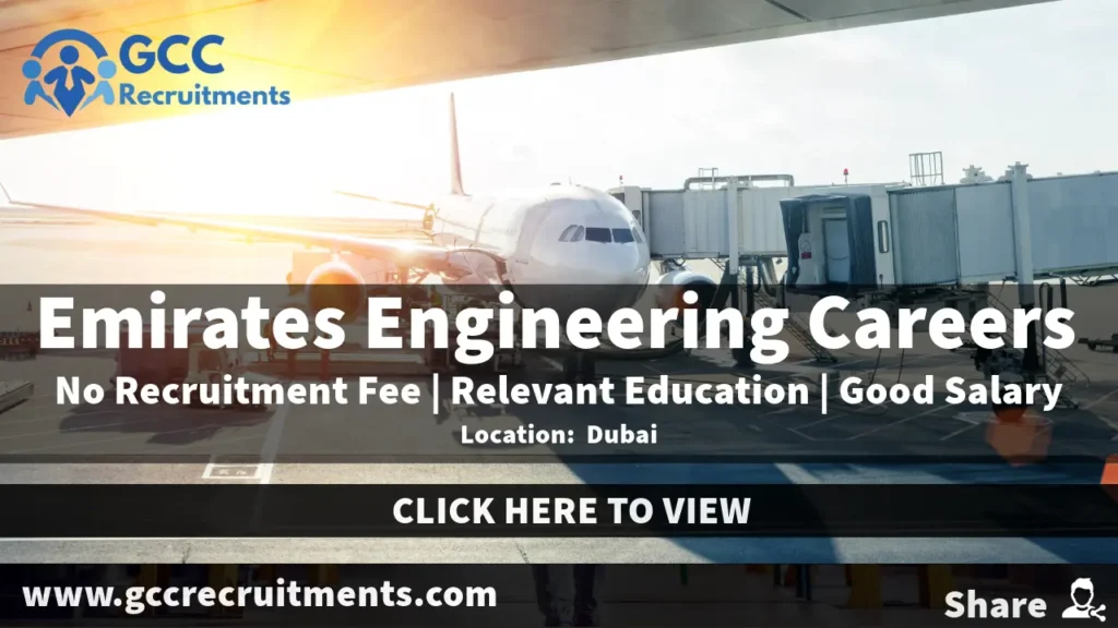 Emirates Engineering Careers in Dubai: Job Vacancies in UAE