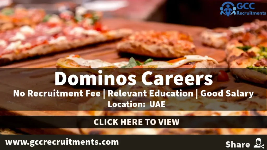 Dominos Careers in UAE